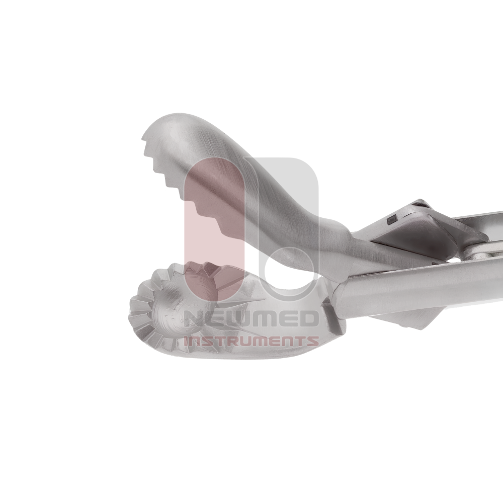 MIS Russian Forceps - Oval Serrated Tips MIS Russian Forceps - Oval Serrated Tips