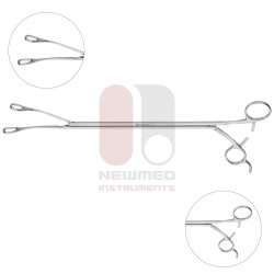 MICS Fenestrated Debakey Forceps 