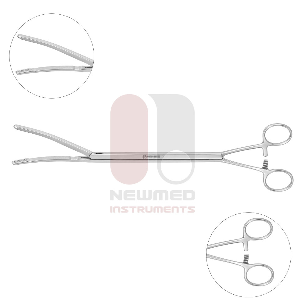 MICS Atraumatic DeBakey Dressing Forceps