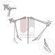 Articulated Arm (2-Arm Design) with Triple Clamping Articulated Arm (2-Arm Design) with Triple Clamping
