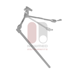 Articulated Arm with Triple Clamping