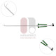 Gemini Grasping Forceps Curved Smooth Double Action