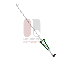 Gemini Grasping Forceps Curved Smooth Double Action