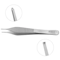 Adson Micro Suture Forceps with Tying Platform