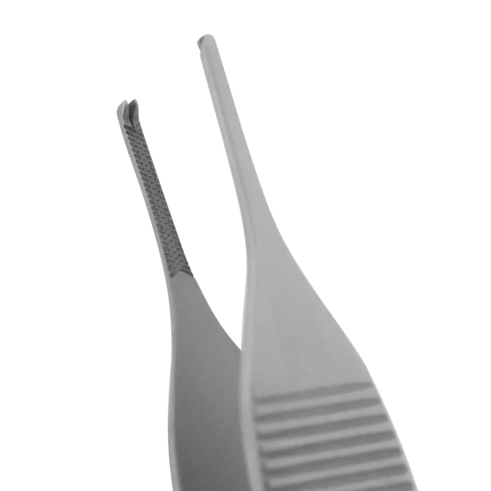 Pinzas para pulgar Adson: puntas dentadas cruzadas