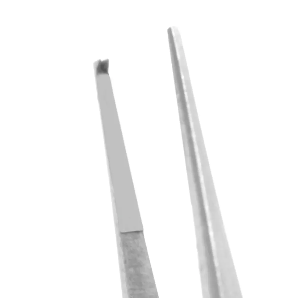 Castroviejo suturing forceps - Tungsten Carbide 1x2 Teeth