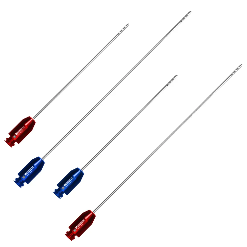 Conjunto de cânula de aspiração multifuros S. Coleman