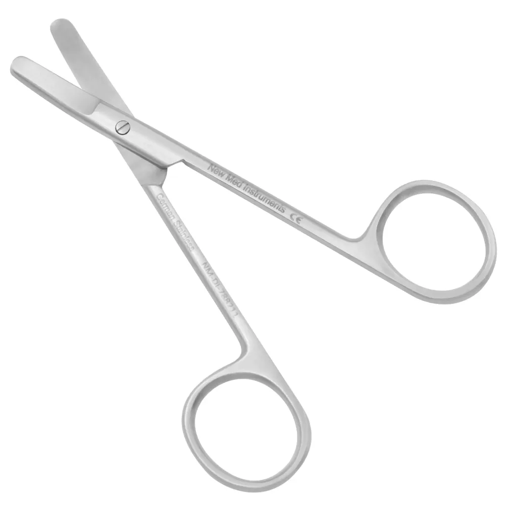 Tijeras nasales para bulldog cottle, ligeramente curvadas