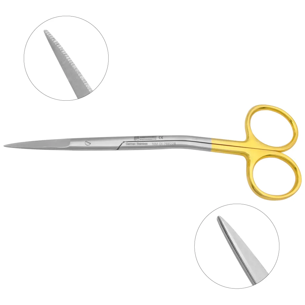 Fanous Dorsal Scissors - SuperCut Serrated ( Tungsten Carbide )