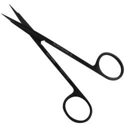Gorney Micro-Serrated Edge Scissors - Tungsten Carbide Blade and Premium Black Ceramic Coating