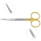 Greenberg PAR Scissors - Tungsten carbide, serrated, curved 