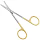 Greenberg PAR Scissors - Tungsten carbide, serrated, curved 