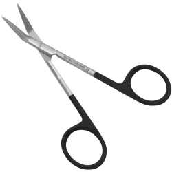 Gunter Nasal Double-Beveled Scissors, Angled - Serrated SuperCut