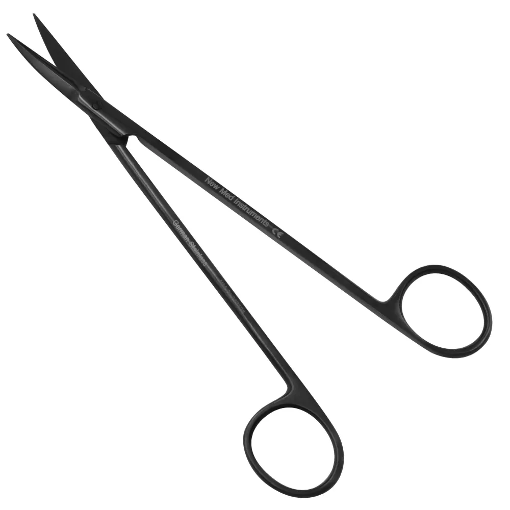 Kaye Micro Serrated Scissors with TC ( Tungsten Carbide ) and Ceramic Cut