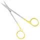 Metzenbaum Scissors - Serrated, Tungsten Carbide, Sharp Tips