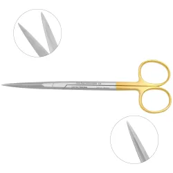 Peck-Joseph Scissors - Tungsten carbide, serrated, Semi-sharp