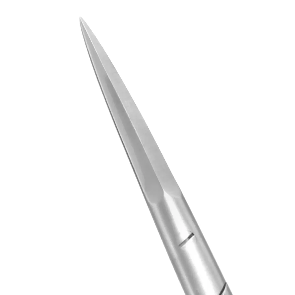 Tesoura Peck-Joseph - Carboneto de tungsténio, serrilhada, semi-afiada Tesoura Peck-Joseph - Carboneto de tungsténio, serrilhada, semi-afiada