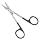 Plastic Surgery Scissors - Supercut Serrated, Sharp Tips Plastic Surgery Scissors - Supercut Serrated, Sharp Tips