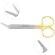 Suture-Wire Scissors - Angled, Serrated (Tungsten Carbide)