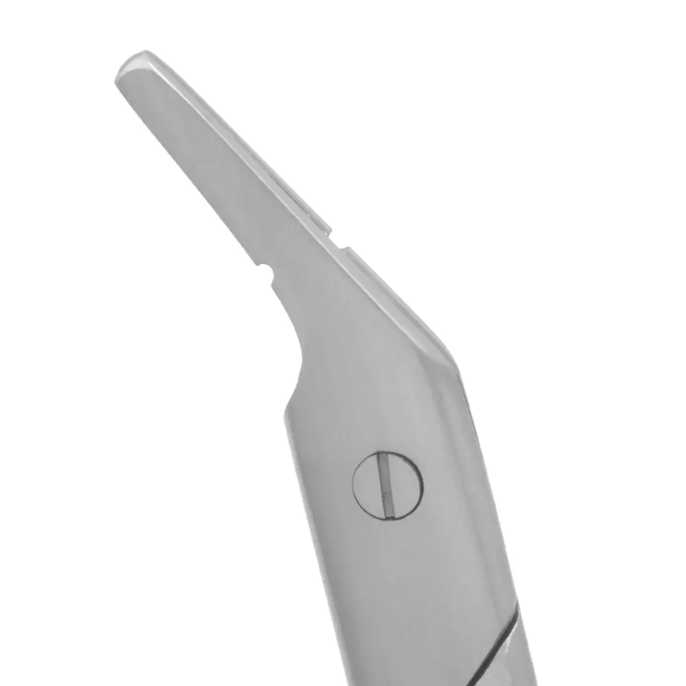 Suture-Wire Scissors - Angled, Serrated (Tungsten Carbide)