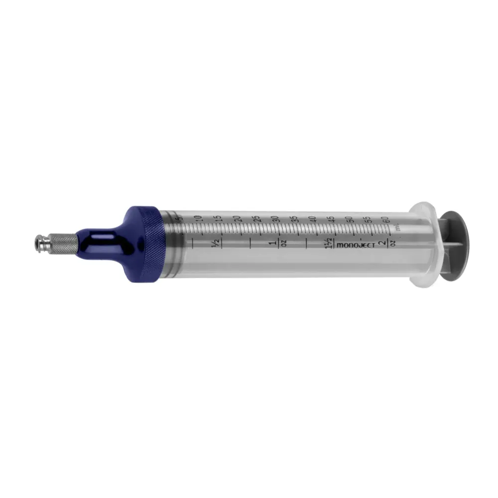 Adaptador de conector de jeringa TOOMEY de 60 cc a jeringa Luer Lock