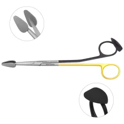 Tijeras de disección para lifting facial Trepsat - Punta espatulada