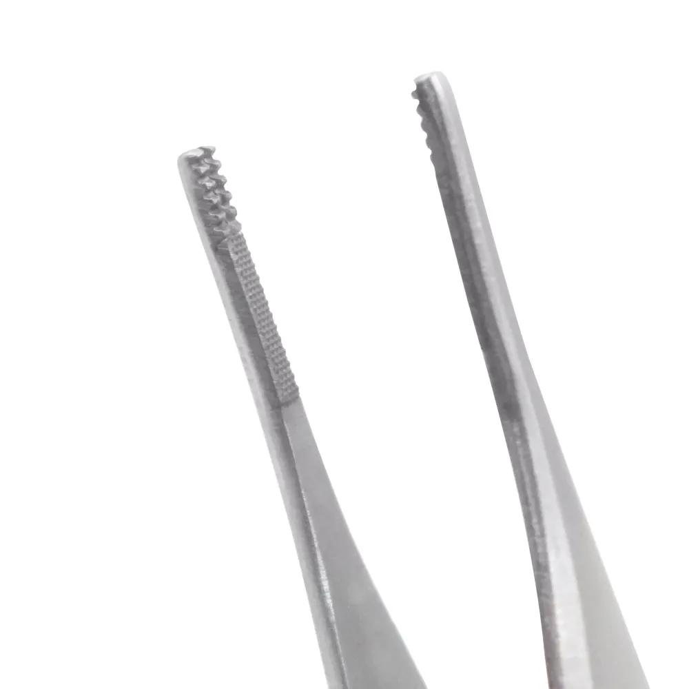 Pinzas de tejido Adson-Brown: dientes dentados de carburo de tungsteno de 7 x 7 Pinzas de tejido Adson-Brown: dientes dentados de carburo de tungsteno de 7 x 7