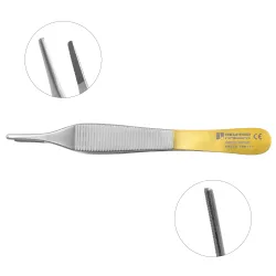 Adson Pansuman Forsepsi - Tungsten Karbür Tırtıklı Adson Pansuman Forsepsi - Tungsten Karbür Tırtıklı