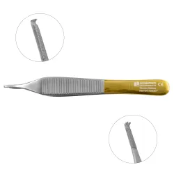 Adson Doku Forsepsi - Tungsten Karbür Tırtıklı 1x2 Diş Adson Doku Forsepsi - Tungsten Karbür Tırtıklı 1x2 Diş