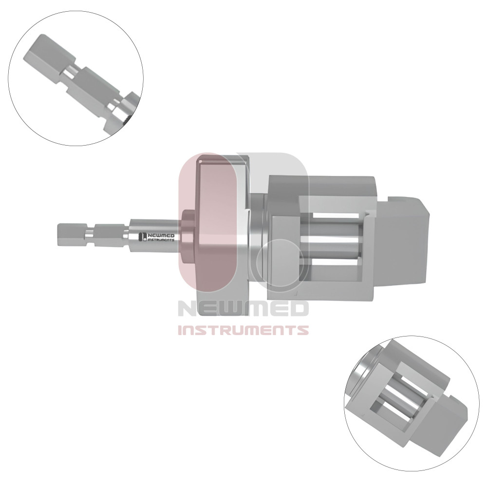 Surgical Table Clamp with 6-Sided Quick Connector Surgical Table Clamp with 6-Sided Quick Connector