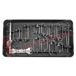 Ensemble d'instruments pour écarteur vertébral (kit d'écarteur cervical antérieur) Ensemble d'instruments pour écarteur vertébral (kit d'écarteur cervical antérieur)