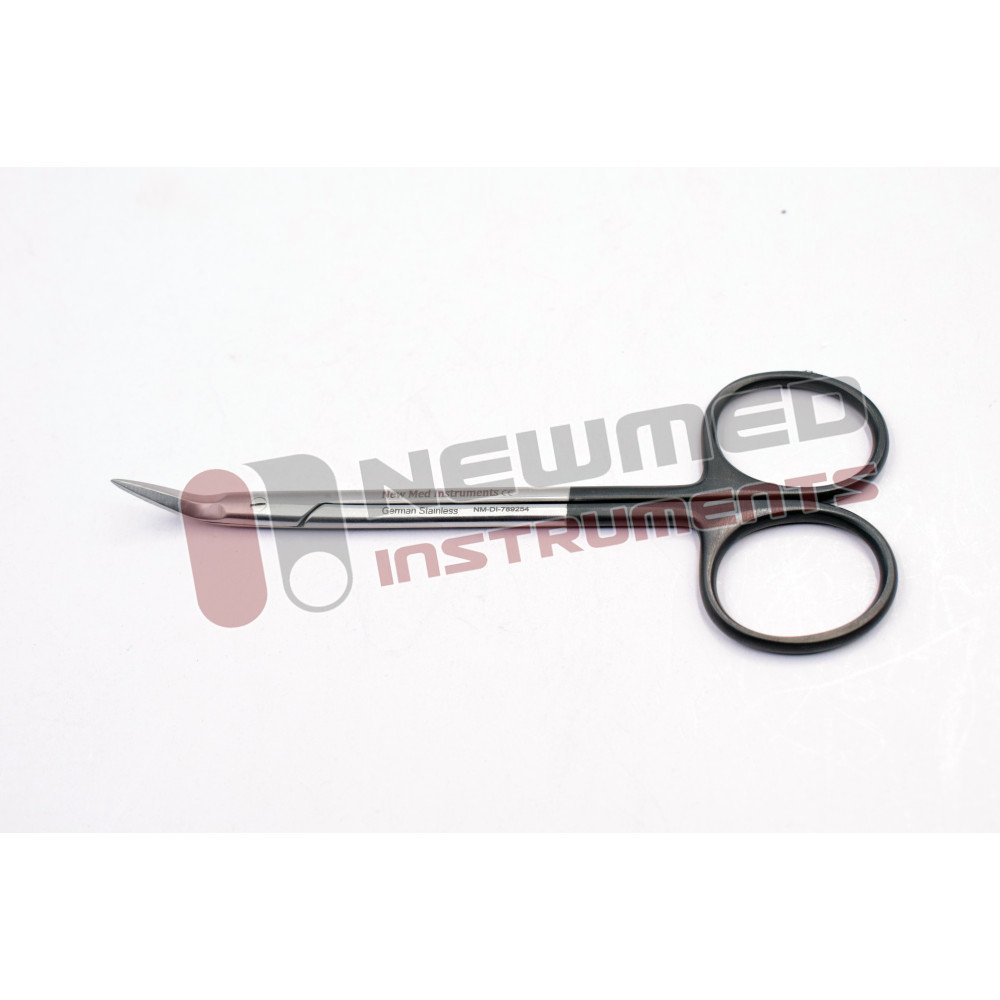 Gunter Nasal Double-Beveled Scissors, Angled - Serrated SuperCut