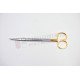 Metzenbaum Scissors - Serrated, Tungsten Carbide, Delicate Smooth Tips