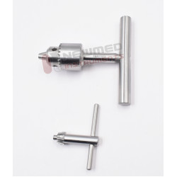 Steinmann-Stiftfutter, 4 Zoll, voll kanüliert, inkl. Spannschlüssel  Steinmann-Stiftfutter, 4 Zoll, voll kanüliert, inkl. Spannschlüssel