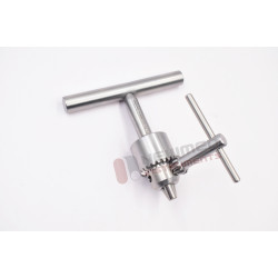 Steinmann-Stiftfutter, 4 Zoll, voll kanüliert, inkl. Spannschlüssel  Steinmann-Stiftfutter, 4 Zoll, voll kanüliert, inkl. Spannschlüssel