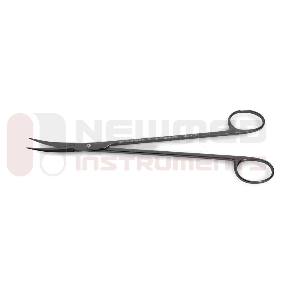 Gorney Micro-Serrated Edge Scissors - Tungsten Carbide Blade and Premium Black Ceramic Coating