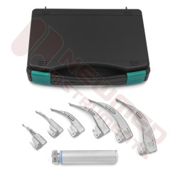 Conjunto de 6 lâminas para laringoscópio convencional standard