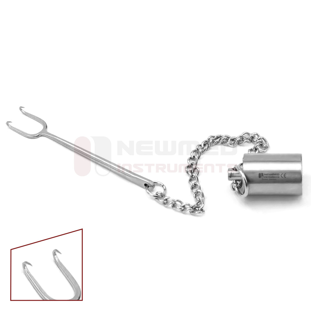 Cerkes Nasal Retractor With Weight - Gruber Columella Retractor Cerkes Nasal Retractor With Weight - Gruber Columella Retractor
