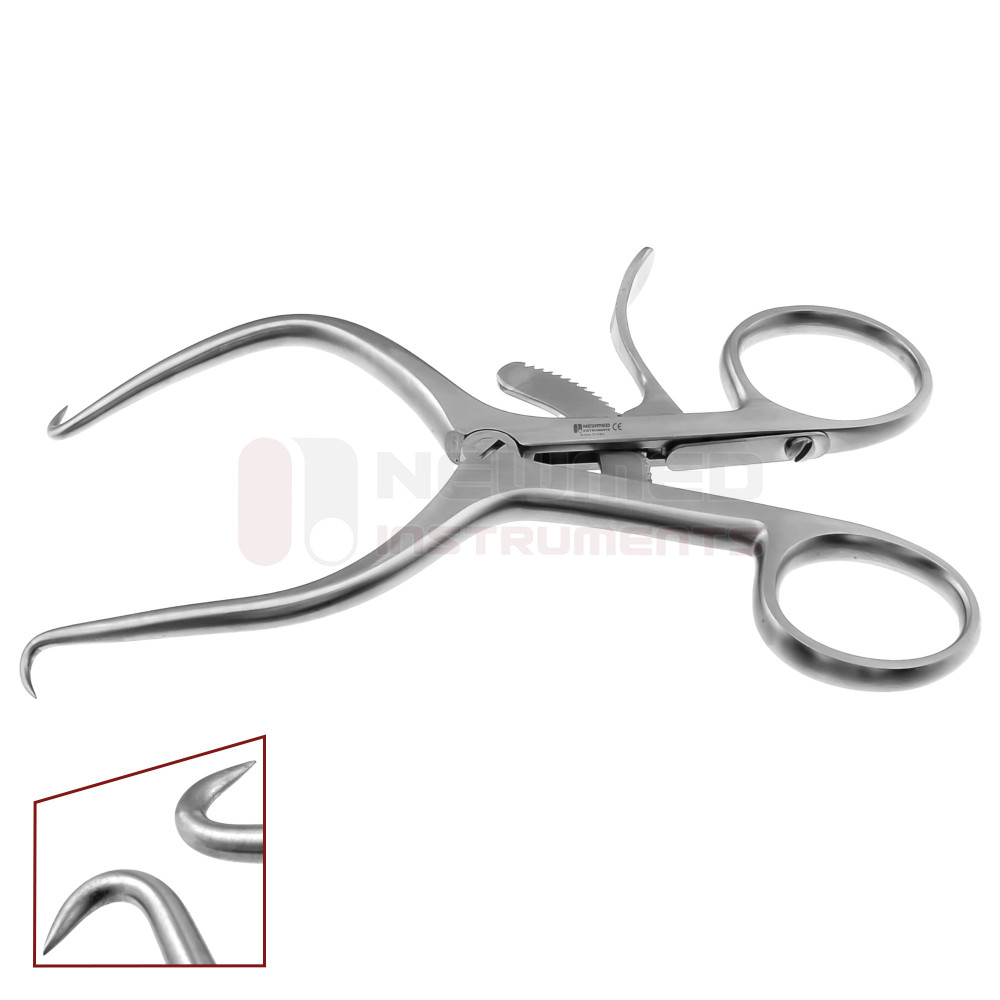 Deep Gelpi Retractor One Prong, 90 Degree Angled Deep Gelpi Retractor One Prong, 90 Degree Angled