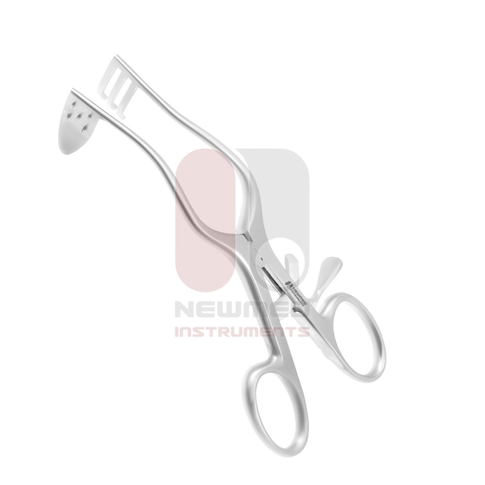 Perkins Retractor 2 Prongs Right, Pointed Blade Left Detachable Perkins Retractor 2 Prongs Right, Pointed Blade Left Detachable