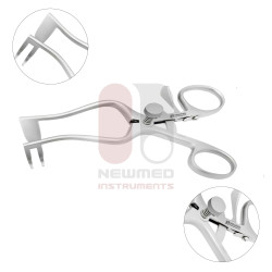 パーキンス リトラクター 2本爪 左先鋭刃 右先鋭刃 11 cm 取り外し可能