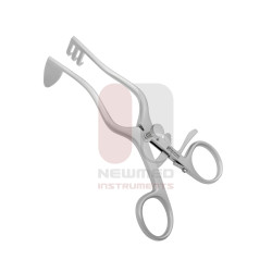 Écarteur Plester 3 dents, lame gauche, lame droite, 13 cm, détachable Écarteur Plester 3 dents, lame gauche, lame droite, 13 cm, détachable