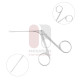 Pinzas auriculares Hartmann dentadas de mango delicado, rectas, 0,8 × 7,0 mm Pinzas auriculares Hartmann dentadas de mango delicado, rectas, 0,8 × 7,0 mm