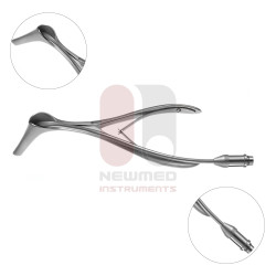 Killian Septum Speculum with Fibre Light Carrier 14cm Long