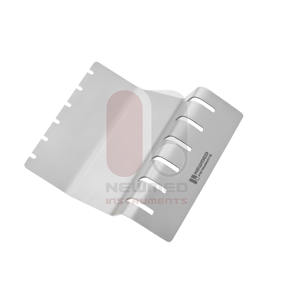 Metal stand for 6 ear forceps Metal stand for 6 ear forceps