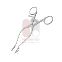 モリソンリトラクター 4本爪左 4本爪右 15.5 cm 取り外し可能 モリソンリトラクター 4本爪左 4本爪右 15.5 cm 取り外し可能