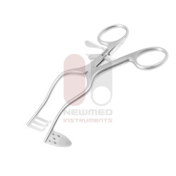 Retractor Perkins de 2 puntas (derecha) y hoja puntiaguda (izquierda) desmontable Retractor Perkins de 2 puntas (derecha) y hoja puntiaguda (izquierda) desmontable