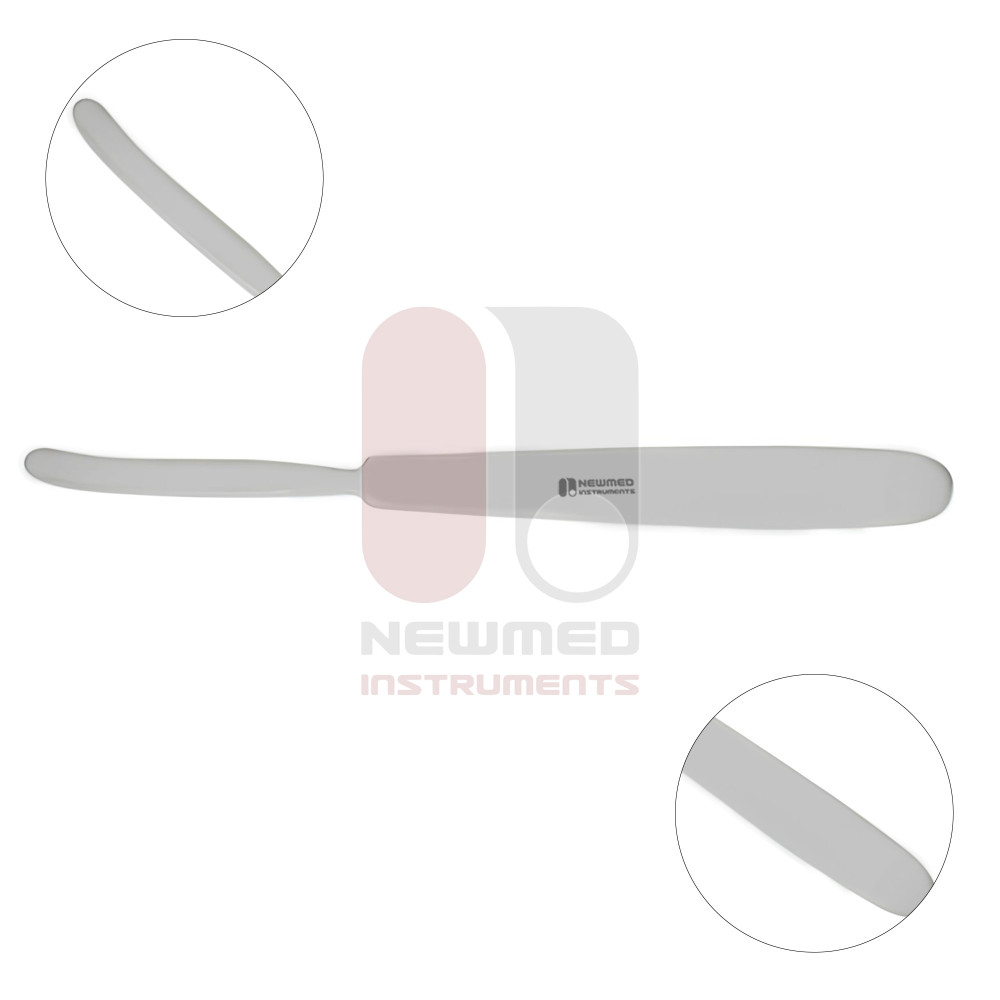 Plester Raspatory Slightly Curved-8 mm, 18 cm Long Plester Raspatory Slightly Curved-8 mm, 18 cm Long