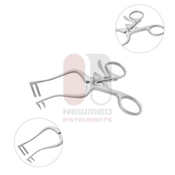 Retractor Plester 2:2 Púas Semi Afiladas Desmontables Extrafinas Retractor Plester 2:2 Púas Semi Afiladas Desmontables Extrafinas