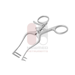 Retractor Plester 2:2 Púas Semi Afiladas Desmontables Extrafinas Retractor Plester 2:2 Púas Semi Afiladas Desmontables Extrafinas